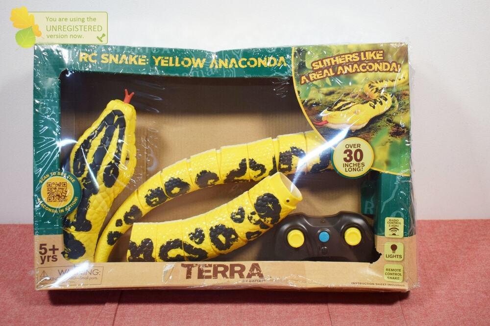 TERRA by Battat Giant Anaconda Remote Control Snake